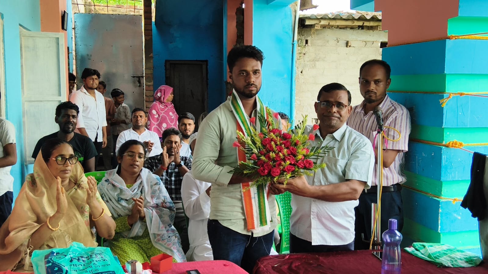 NEET-UG ২০২৬ সফল রাজিবুল ইসলাম মোল্লাকে সংবর্ধনা